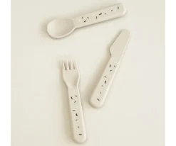 3 Cubiertos Confetti Sand