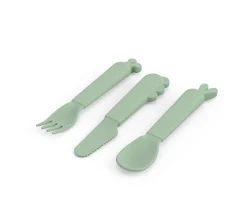 3 Cubiertos Kiddish Deer Friends Sage