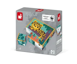 9 Cubos de Cartón Animales