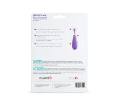 2 Cucharas Silicona Aprendizaje Gentle Rosa/Morado