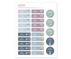 25 Etiquetas para Ropa The Martians