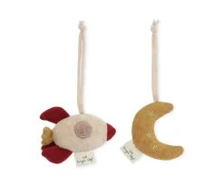 2 Juguetes de Actividades Moon/Rocket