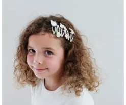 5 Mini Clips de Pelo Clic Clacs Farm Animal