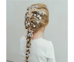 8 Mini Pinzas de Pelo Princess & Castle