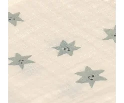 3 Muselinas Tiny Team Granite Green