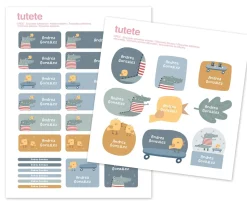 29 Pegatinas para Objetos Croc