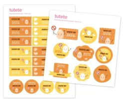 25 Pegatinas para Objetos Huevo No