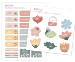 29 Pegatinas para Objetos Little Garden