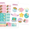 30 Pegatinas para Objetos Princesa