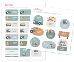 29 Pegatinas para Objetos Trucks