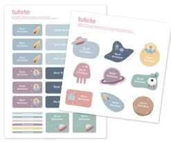 29 Pegatinas para Objetos The Martians