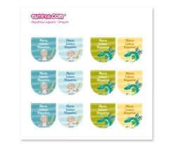 12 Pegatinas Zapatos Dragones