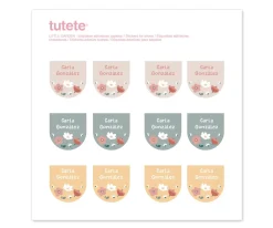 12 Pegatinas Zapatos Little Garden