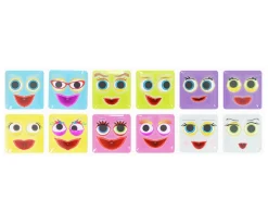 12 Piezas Emoti Meli Pretty