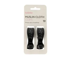 2 Pinzas para Muselinas Negras