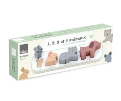 1,2,3 Puzzle Animales Aprendo a Contar