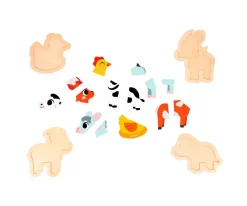 4 Puzzles Evolutivos Granja