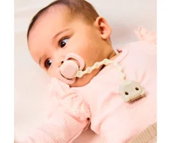 2 Sujetachupetes de Silicona Blush Vainilla