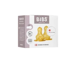 2 Tetinas Látex Biberón BIBS Flujo Medio