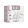 2 Tetinas Silicona Biberón BIBS Flujo Rápido
