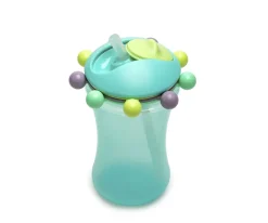 Abacus Sippy Vaso con Pajita Blue