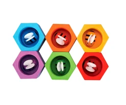 Abejas en la Colmena Multicolor