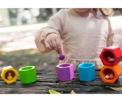 Abejas en la Colmena Multicolor