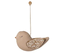 Adorno de Tela Pájaro Ramas Azul