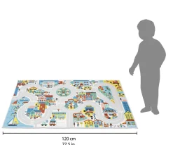 Alfombra con Circuito Ciudad Cross Roads