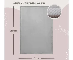 Alfombra Infantil Nube Gris