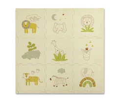 Alfombra Puzle Safari 90 x 90 cm