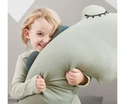 Almohada de Maternidad Croco Verde