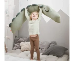 Almohada de Maternidad Croco Verde