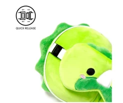 Almohada de Viaje con Antifaz Relaxeazzz Dinosaurio