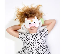 Almohada de Viaje con Antifaz Relaxeazzz Unicornio