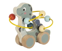 Animal Para Empujar con Circuito de Motricidad Dino