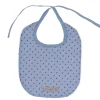Babero Algodón Mini Star Blue Personalizable
