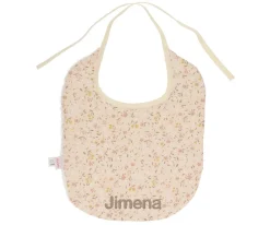 Babero Algodón Wild Flower Personalizable