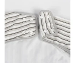 Babero con Mangas Botton Raya