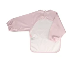 Babero con Mangas Leaves Pink