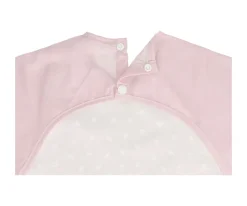 Babero con Mangas Leaves Pink