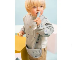 Babero con Mangas Origami