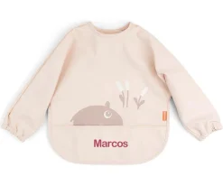 Babero con Mangas Ozzo Powder 6-18m Personalizable