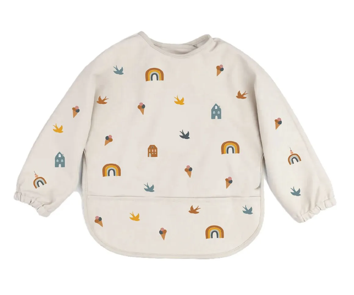 Babero con Mangas Rainbow