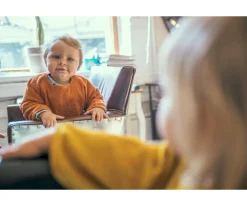 Babero con Mangas Timboo Sea Blue Personalizable