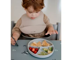 Babero de Silicona Nude