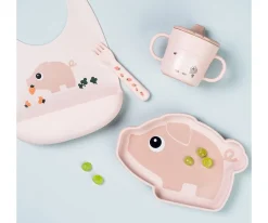 Babero de Silicona Pigee