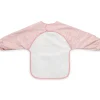Babero Impermeable con Mangas Snake Pale Pink