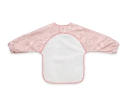 Babero Impermeable con Mangas Snake Pale Pink