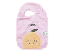 Babero Rizo Mandy Mandarina Personalizable